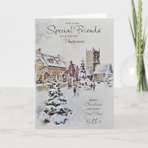 Voor sommige speciale vrienden Happy Christmas Kaart