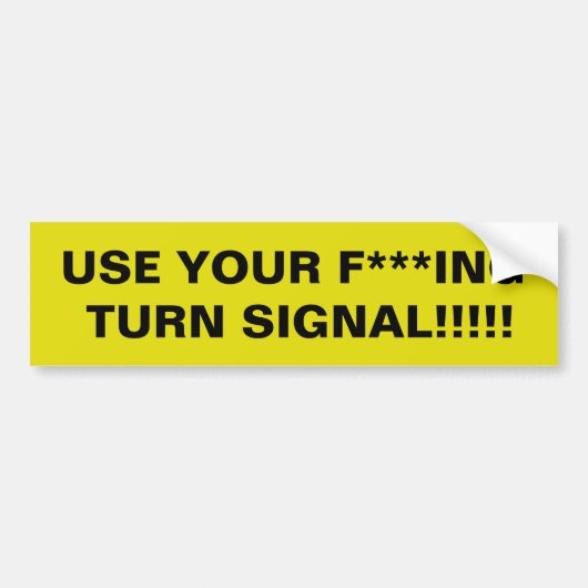 Voor South Florida Drivers Bumpersticker (Voorkant)