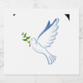 Voor Sparkling Wijnetiket (Enkel label)