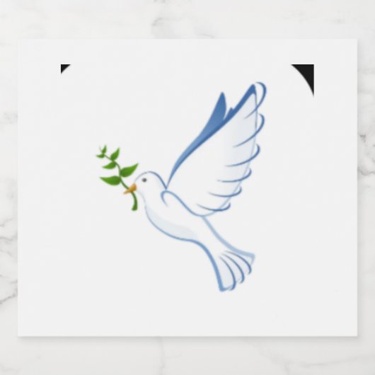 Voor Sparkling Wijnetiket (Enkel label)