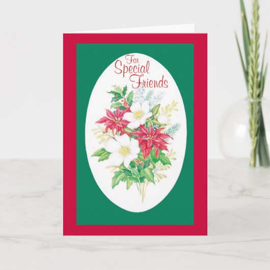 Voor speciale vrienden feestdagen kaart (Voorkant)