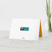 Voor speciale vrienden op Hanukkah Feestdagen Kaart (Achterkant)