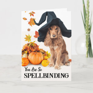 Voor Spellbinding Boyfriend Halloween Dog in Pet Kaart