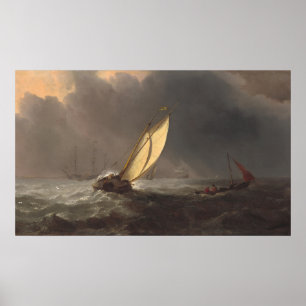 Voor Storm - Willem van de Velde Fine Art Poster
