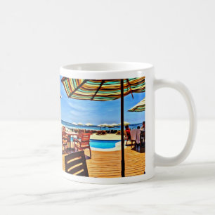 Voor strand koffiemok