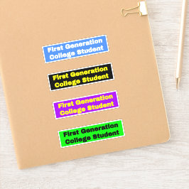 Voor studenten - Eerste generatie College Student Sticker