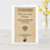 Voor Stuk aan Veel Drukte over Kwarto niets Kaart (Gele Bloem)