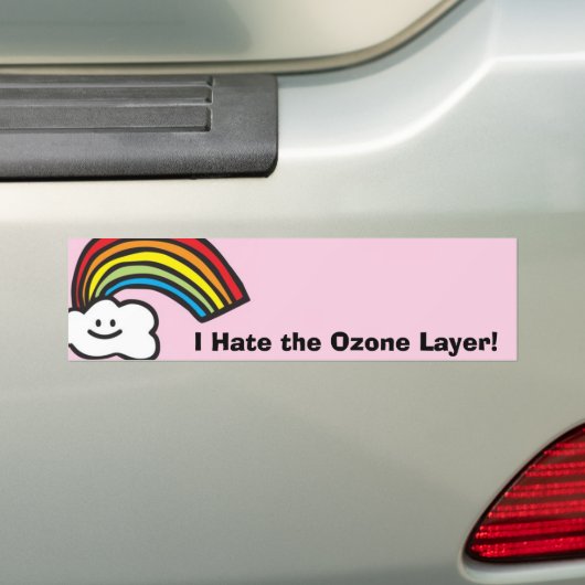 Voor SUV's ^^ Bumpersticker (Op auto)