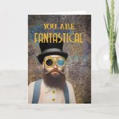 Voor Sweetheart Steampunk Dank u Romance Kaart (Voorkant)