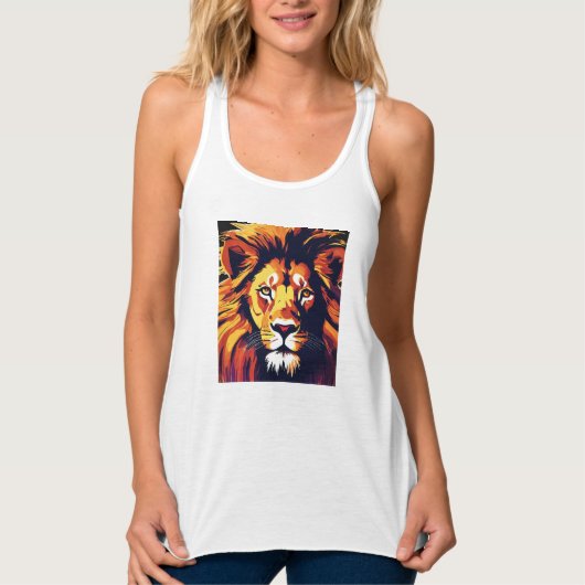 voor t-shirt design LION (Voorkant)