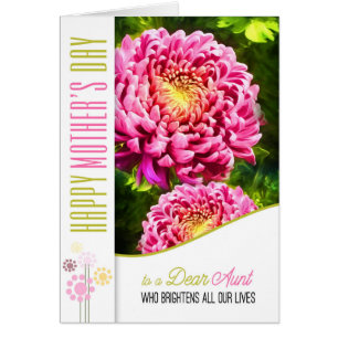 voor tante op Moederdag Pink Dahlia Garden