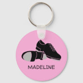 Voor Tap Dancers Tap Dance Shoes Personalized Sleutelhanger (Voorkant)