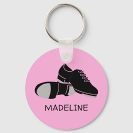 Voor Tap Dancers Tap Dance Shoes Personalized Sleutelhanger