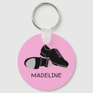 Voor Tap Dancers Tap Dance Shoes Personalized Sleutelhanger
