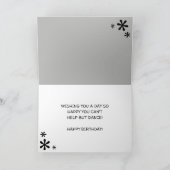 Voor tapdansers hebben een Tappy Verjaardag Kaart (Binnen)