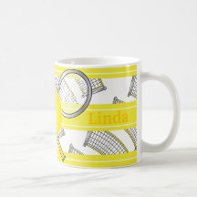 Voor tennisspelers - geel