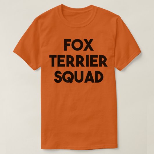 Voor Terrier Hondenliefhebber FunnyFo Terrier Squa T-shirt (Design voorkant)