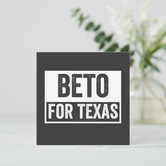 vóór TEXAS Kaart (Staand voorkant)