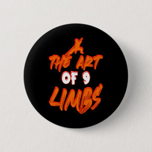 Voor Thaise Bokser Lethwei Muay Thai Vechtsporten Ronde Button 5,7 Cm