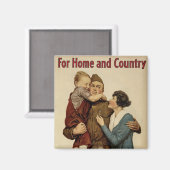 Voor thuisland en land magneet (Voorkant / Achterkant)