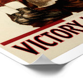 Voor thuisland en land poster (Hoek)