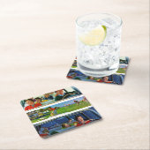 Voor, tijdens en na picknick kartonnen onderzetters (Insitu)