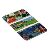 Voor, tijdens en na picknick magneet (Rechterzijde)