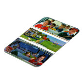 Voor, tijdens en na picknick magneet (Linkerzijde)