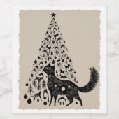 Voor toegewijde armadillo jagers, onze 'Armadillo  Wijn Etiket (Enkel label)