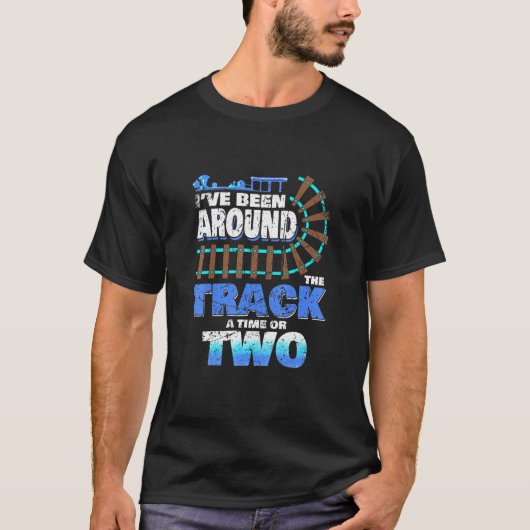 Voor treinmachineconstructeur Dispatcher Railfan T-shirt (Voorkant)