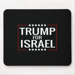 Voor Trump 2020 Hebreeuwse Rally Teken-Joods Israë Muismat