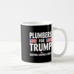 Voor Trump 2024 Keeping America Great US Flag Koffiemok