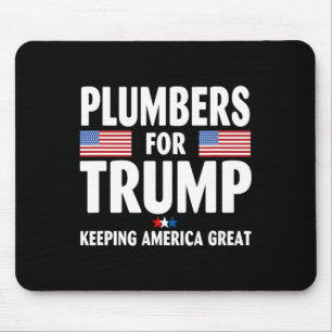 Voor Trump 2024 Keeping America Great US Flag Muismat