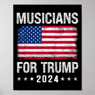 Voor Trump 2024 Poster