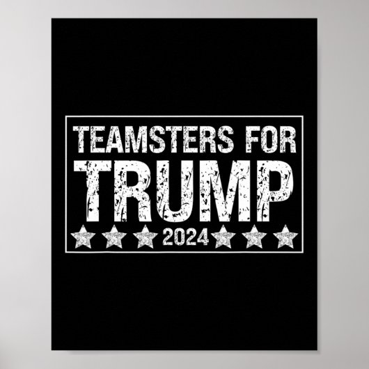 Voor Trump 2024 Poster (Voorkant)