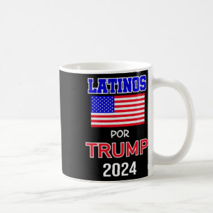 Voor Trump 2024 Pro Trump Gift - Latinos Por Trump Koffiemok