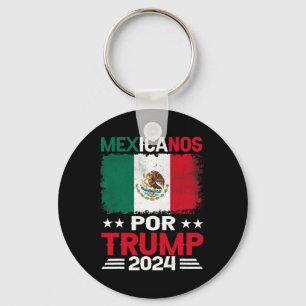 Voor Trump 2024 Pro Trump Gift - Mexicanos Por Tru Sleutelhanger