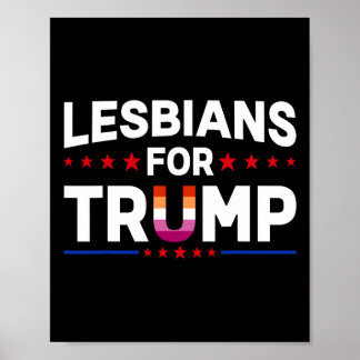 Voor Trump 2024 Re Election President Stempunt MEM Poster