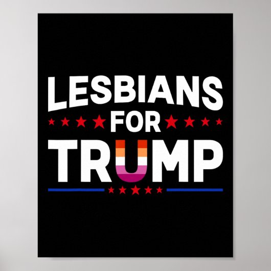 Voor Trump 2024 Re Election President Stempunt MEM Poster (Voorkant)