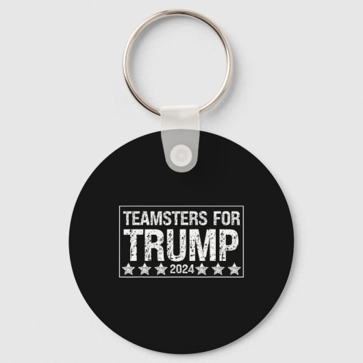 Voor Trump 2024 Sleutelhanger (Voorkant)