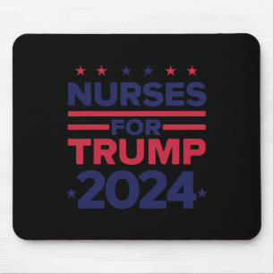 Voor Trump 2024 verpleegkundigen ondersteuning Tru Muismat