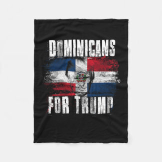 Voor Trump Amerikaanse Dominicaanse Republiek Patr Fleece Deken