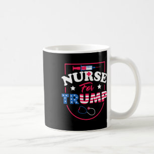 Voor Trump - Conservatieve Republikeinse verpleegk Koffiemok