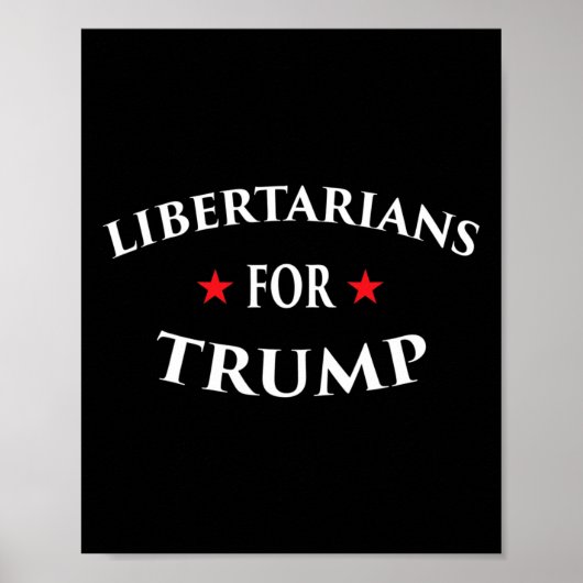 Voor Trump Party Onafhankelijke Red Wave Poster (Voorkant)