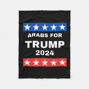 Voor Trump President Donald Trump 2024 Fleece Deken