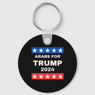 Voor Trump President Donald Trump 2024 Sleutelhanger