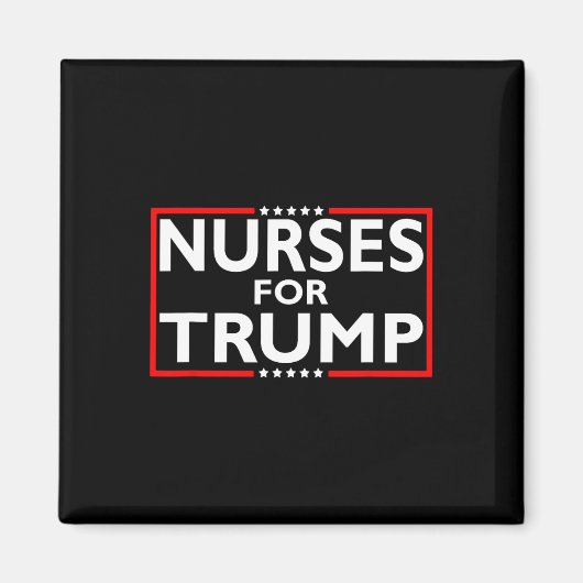 Voor Trump President Verkiezingen 2024 Magneet (Voorkant)