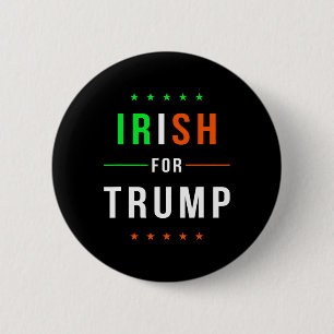 Voor Trump Pro President Donald Trump Supporter GI Ronde Button 5,7 Cm