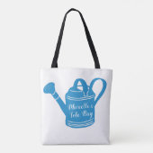 Voor tuinders kan aangepast gepersonaliseerd water tote bag (Achterkant)