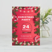 Voor twijgen en kerstverlichting Kerstmis Kaart (Staand voorkant)